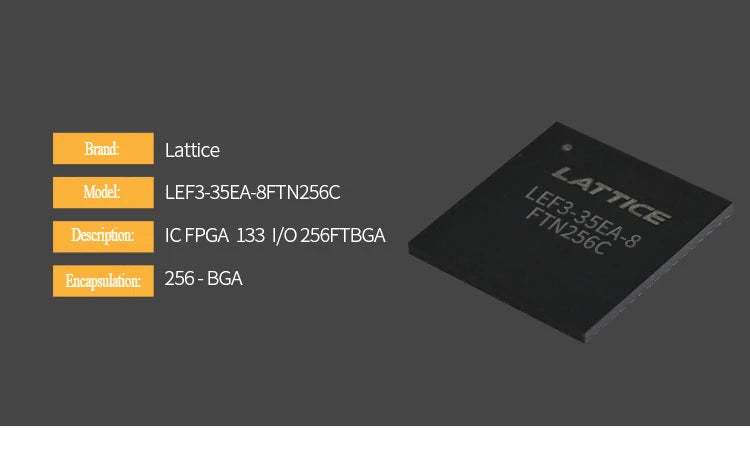 LFE3-35EA ECP3 Lattice FPGA Development Board (with Ethernet)