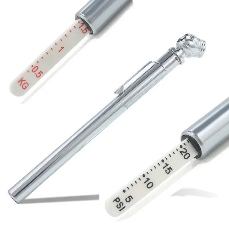 Universal Tyre Air Pressure Test Meter Pen Portable 5-50 PSI Air Pressure Test Tools Meter Gauge Pen Barometer Monitor System