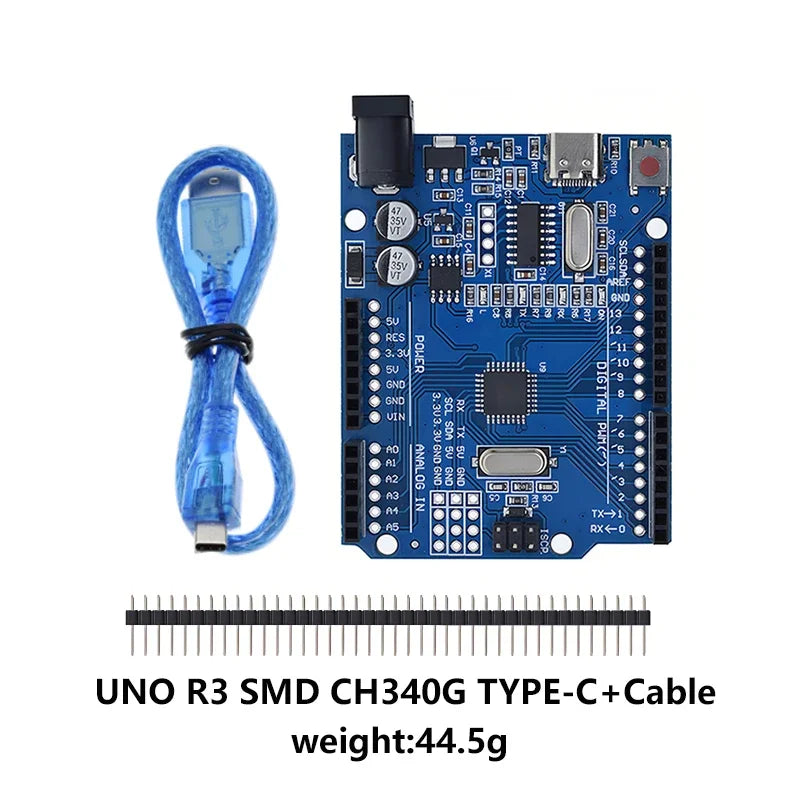 UNO R3 Official ATMEGA16U2/UNO+WiFi R3 MEGA328P Chip CH340G For Arduino UNO R3 Development Board WeMos ESP8266 USB/TYPE-C/Micro