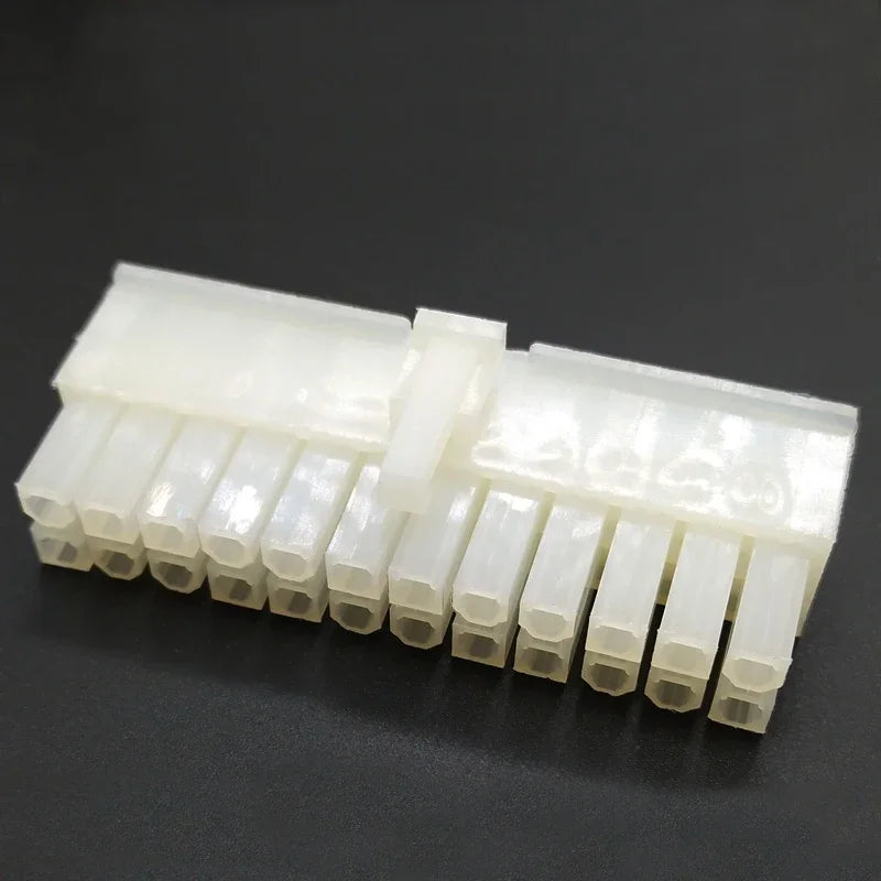 10pc 5557-P 4.2mm/0.165" Automotive Wiring Harness Dual Row Male Plug Housing Conn 2x1-2x12P for PC Graphic Card PCI-E ATX Power