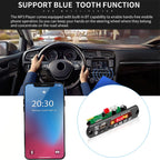 2*40W 80W Amplifier Bluetooth MP3 Decoder Board Handsfree mp3 Player 5V-26V 12V Car FM Radio Module AUX TF/U-Disk For Speaker