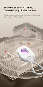 Baseus 2PCS Security Alarm Detector Upgrade Sound Protection Sensor for Door Window Camera Anti-theft Alarm Equipment Detector