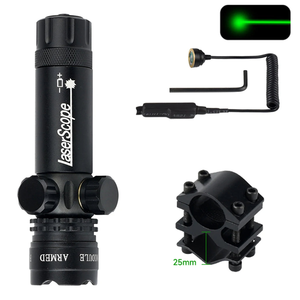 Red Green Dot Laser calibrator Sight Tactical Adjustable Hunting Laser Gear Accessories Laser Locator For 20mm Rail