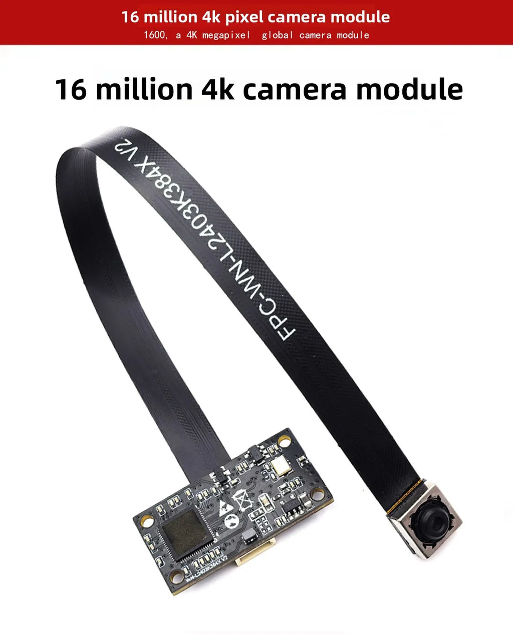 4K 16MP USB Camera Module IMX298 FPC Flexible Board Industrial