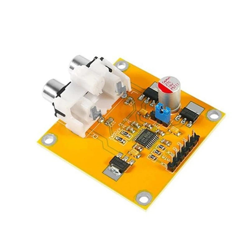 PCM5102 PCM5102a Decoder Board I2s Input 32bit 384k for Red Core Player Supports I2s Format/Left Justified-TCES