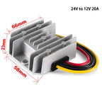 24v To 12v 3/5A 15-36V DC Step Down Buck Converter Voltage Regulator Power Supply For Led Light Car Truck Boat