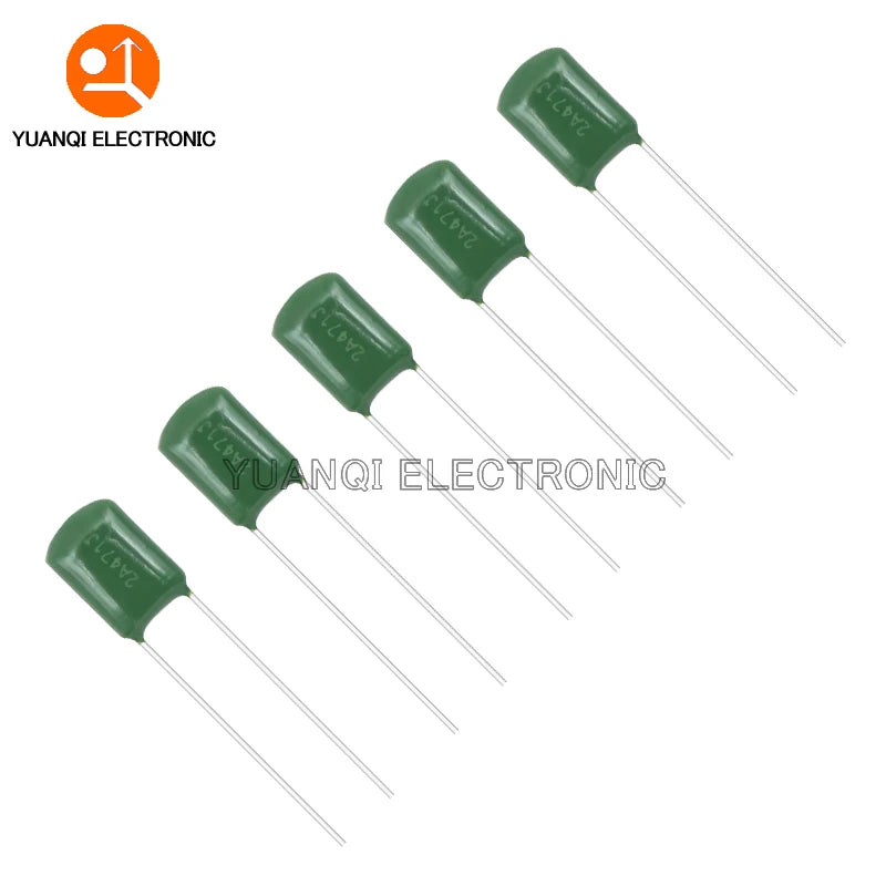 180pcs=18value*10pcs Polyester film capacitor Assorted Kit contains 2A104J 2A332J 2A472J 2A103J 2A333J 2A473J 2A563J 2A223J