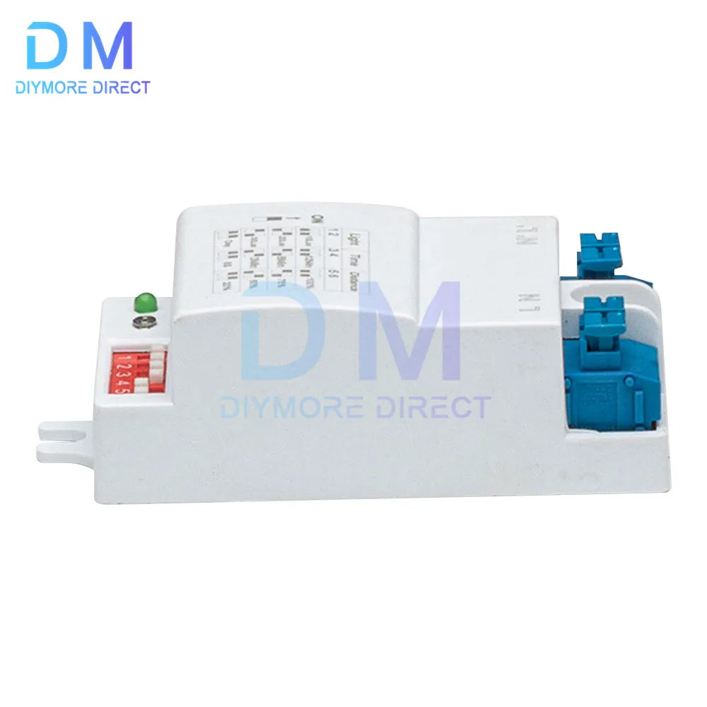 5.8GHz LED Microwave Radar Sensor Light Switch Human Body Motion Induction Sensor Controller Switch AC 220V-240V