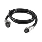 GX20 2 Side Female Plug Electrical Aviation Connector M20 2 3 4 5 6 7 8 9 10 12 14 15 Pin 1m 2m 3M Extension Cable customizable