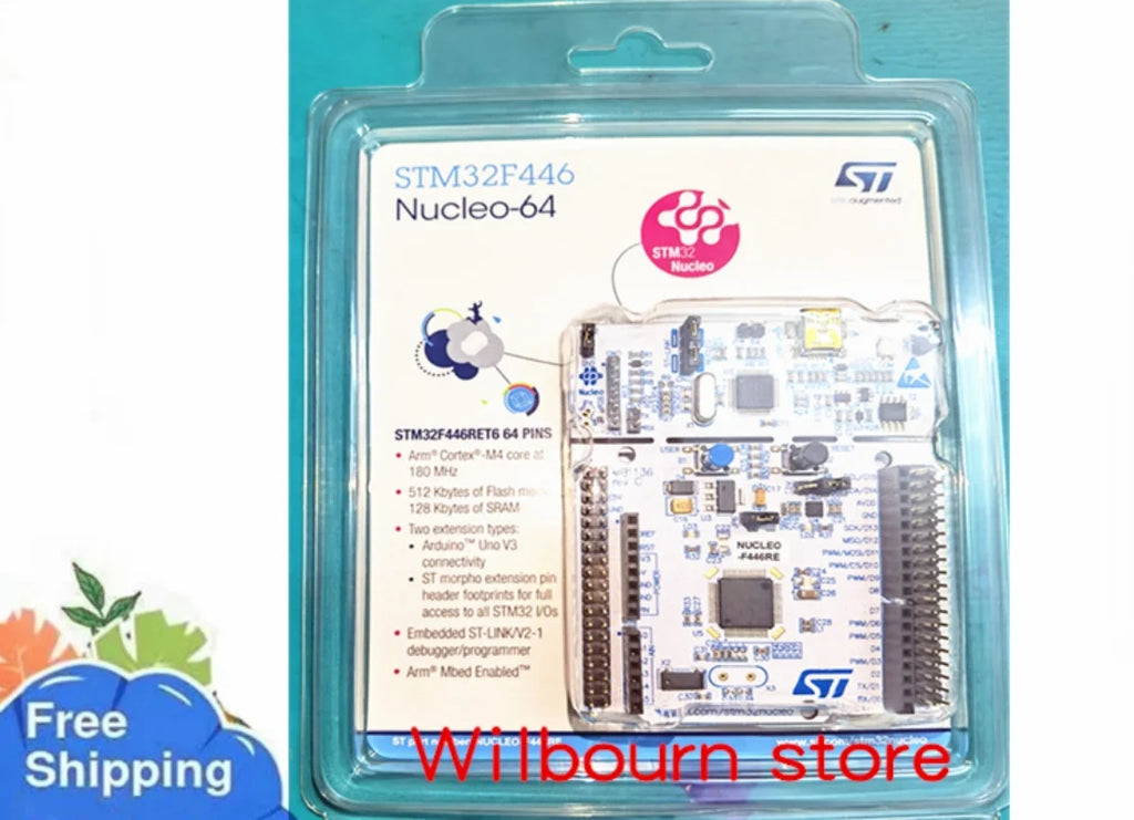 1PCS/LOT NEW Original NUCLEO-F446RE Nucleo-64 STM32 Development Board with STM32F446RET6 MCU