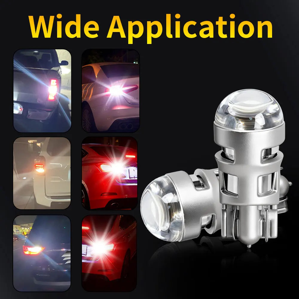 2/6/10 Ultra Bright T10 W5W 3030 168 LED Signal Lamp Bulbs White for 12V Car License Plate Light Turn Signal Brake Reading Light