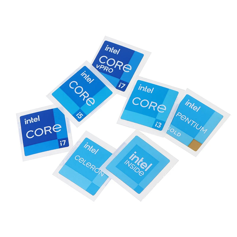 5PCS1.8*1.8cm DIY Original 11 Generation Evo Certification Label Core I9 I7 I5 I3 Laptop Desktop Cpu Sticker