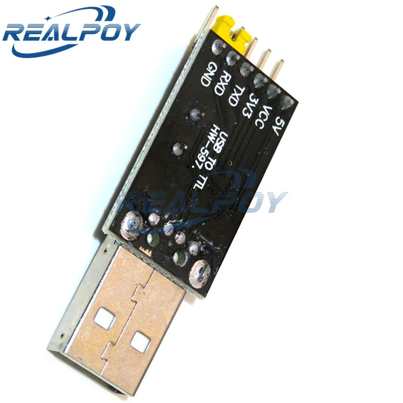 CH340 USB to TTL converter UART module CH340G upgrade download a small wire brush plate STC microcontroller board USB to serial