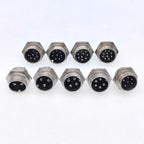 5/8' Male Socket GX16 Circular Connector 2Pin3pin4pin 5pin6pin7pin8pin9pin10pin Diameter 16mm L73 RS765 DF16 M16