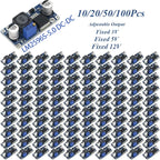 10/20/50/100Pcs LM2596S DC-DC Step Down Power Module BUCK 3A Adjustable Voltage Regulator Better Than LM2576