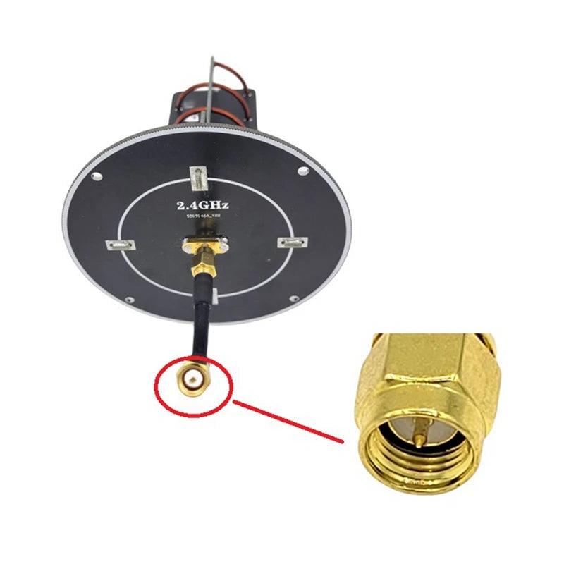 2.4Ghz Directional Spiral Antenna, Image Transmission Antenna, Remote Control Extended Range, High Gain 2400Mhz-AD03