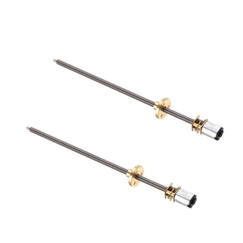 Motor gearbox threaded reduction motor with long output shaft continuous current T5 x 160mm N20 DC gear