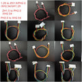 10PCS 1.25 to ZH1.5/PH2.0/XH2.54/GH1.25 PH2.0 to XH2.54 Adapter Conversion Terminal Wire Connecting Line Cable 2P 3P 4P 5P 6P