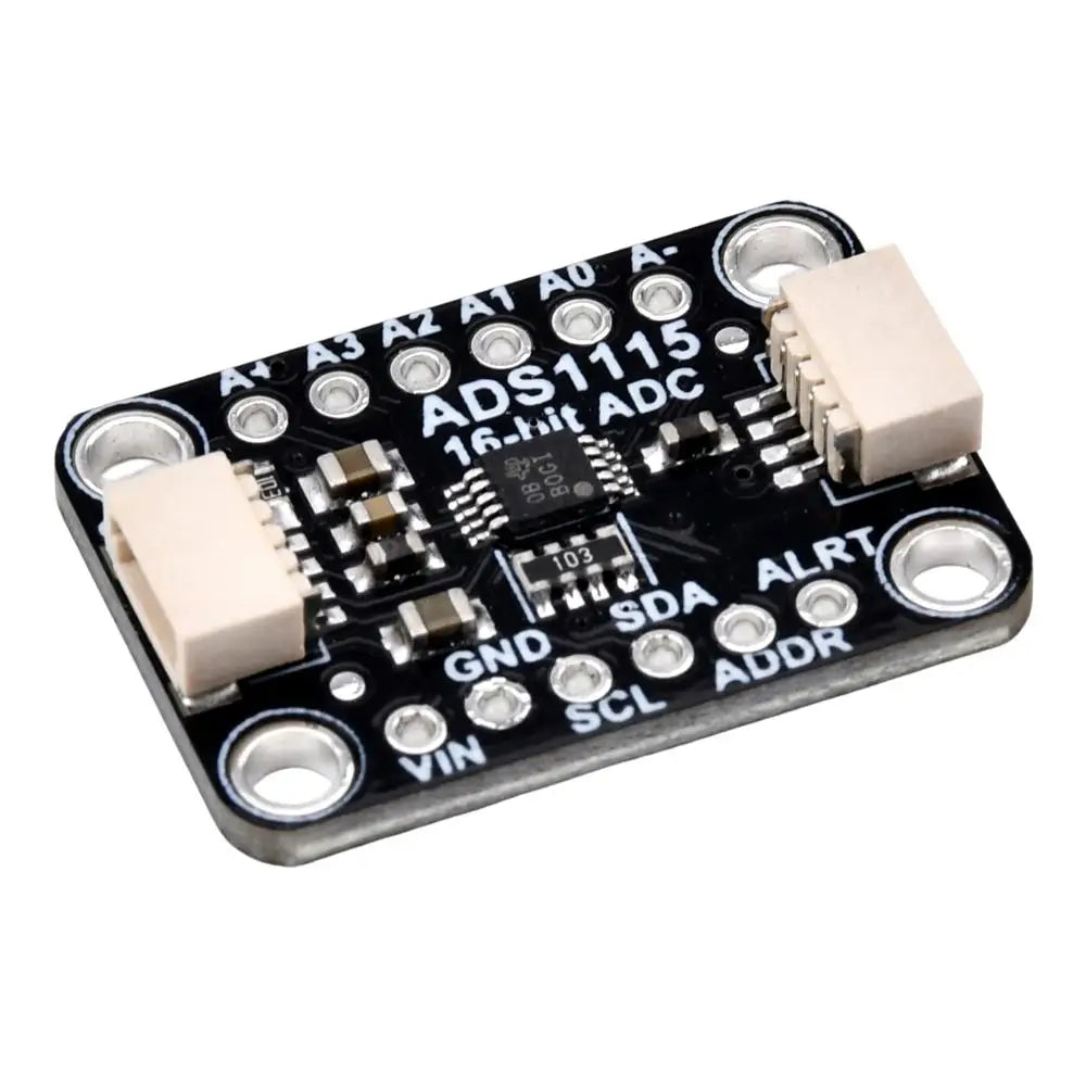 ADS1115 16 Bit I2C Module Precision ADC 4 Channel Development Board Pro Gain Amplifier 2.0V to 5.5V for Arduino Raspberry Pie
