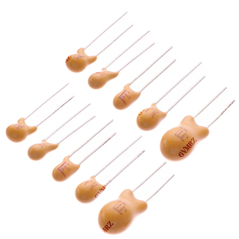 5PCS 16V 20V 25V 35V 50V Tantalum Capacitor 0.1UF 0.22UF 0.33UF 0.47UF 100UF 220UF 1UF 2.2UF 4.7UF 10UF 15UF DIP