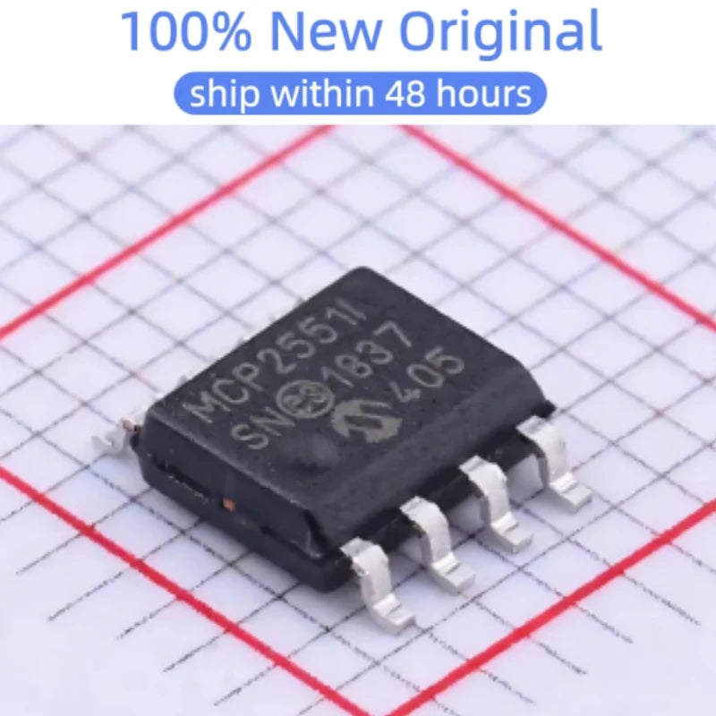 (1-10PCS)MCP2551T-I/SN MCP2551-I/SN SOIC-8 100% New original