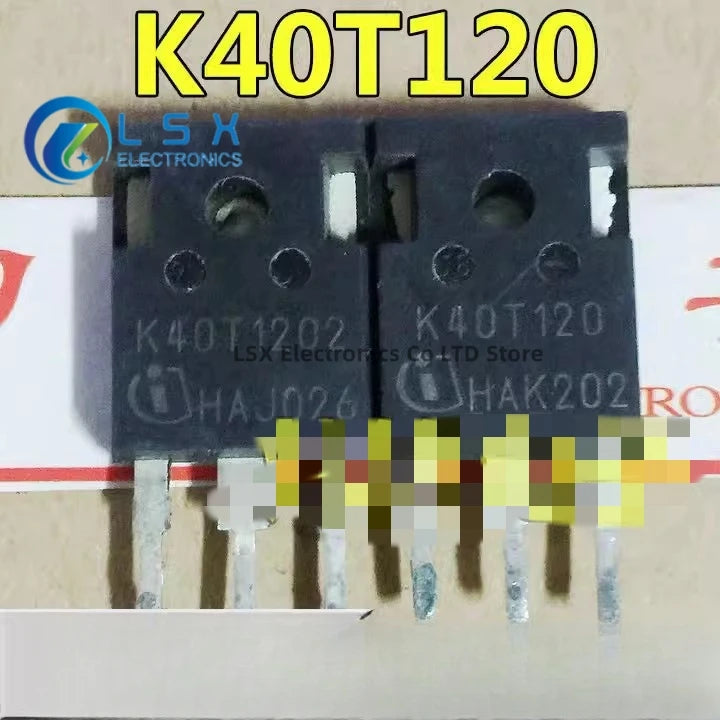 10PCS FGL40N120 G60N100 FGH40N60 H40T120 K40T120/1202 40T120FDS 40G120HD FGH40T120SMD 40N120FL IGBT Tube Original Disassembled