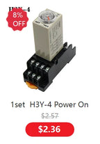 1set H3Y-4 Power On Time Delay Relay  Timer DPDT 14Pins  H3Y-4 1-60sec/ 3 Minute-60Minute  220v 110V 24V 12V