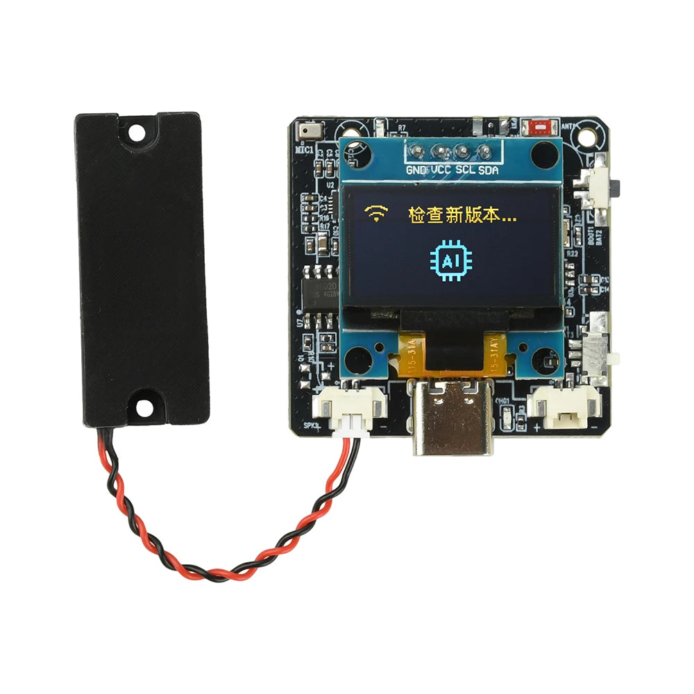 ESP32-C3 AI Conversation and Voice Module 0.96-inch Smart Development Board Supports Xiaozhi/Deepseek/Doubao/Qwen Etc.