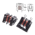 5PCS 10mH 20mH 30mH 40mH 50mH UU9.8 Common Mode Choke Inductor For Filter Pitch