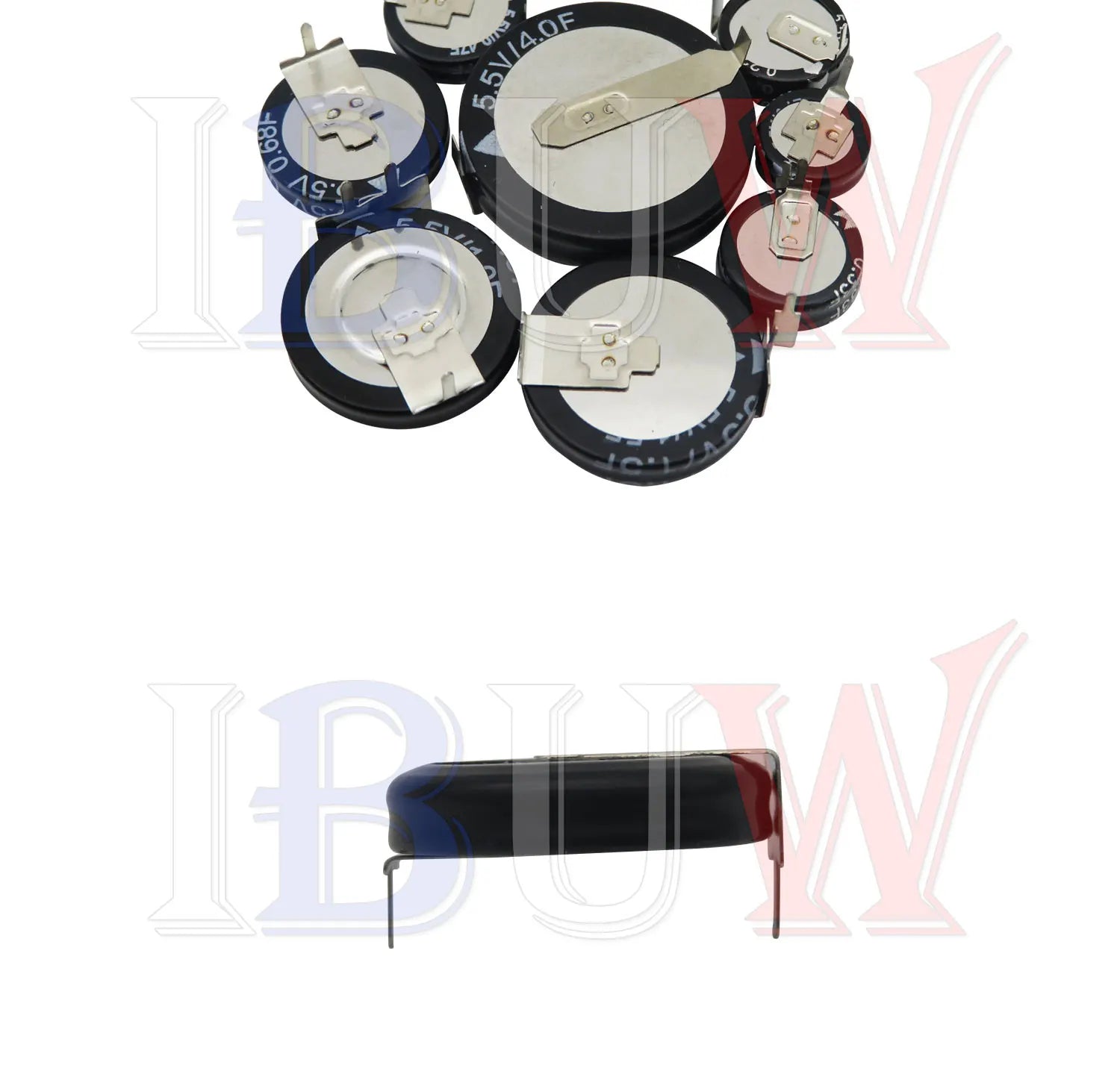 1PCS/lot H type 5.5V Super capacitor 0.1F 0.22F 0.33F 0.47F 1F 1.5F 4.0F Button Farad capacitor