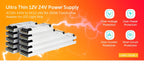 Super Bright 480 LEDs FCOB LED Strip Ultral Bright Efficient COB Light 2700K 6000K Dimmable Linear Flexible RA90 UL CE DC24V