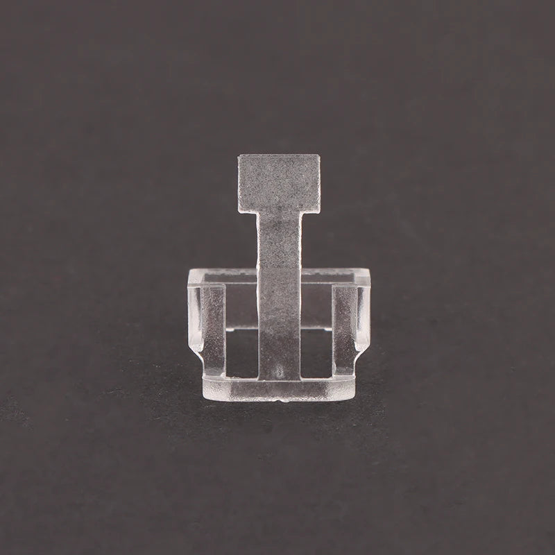New Sale 10Pcs Network Cable Crystal Head Buckle Replaceable RJ45 Plug Protective Cover Latch For RJ45 Cable Repaire Parts