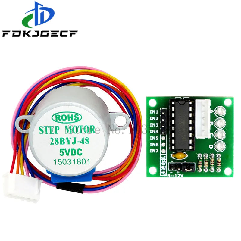 ULN2003 Stepper Motor Driver Board Module + 5V 4-phase 5 line 28BYJ-48 For Arduino