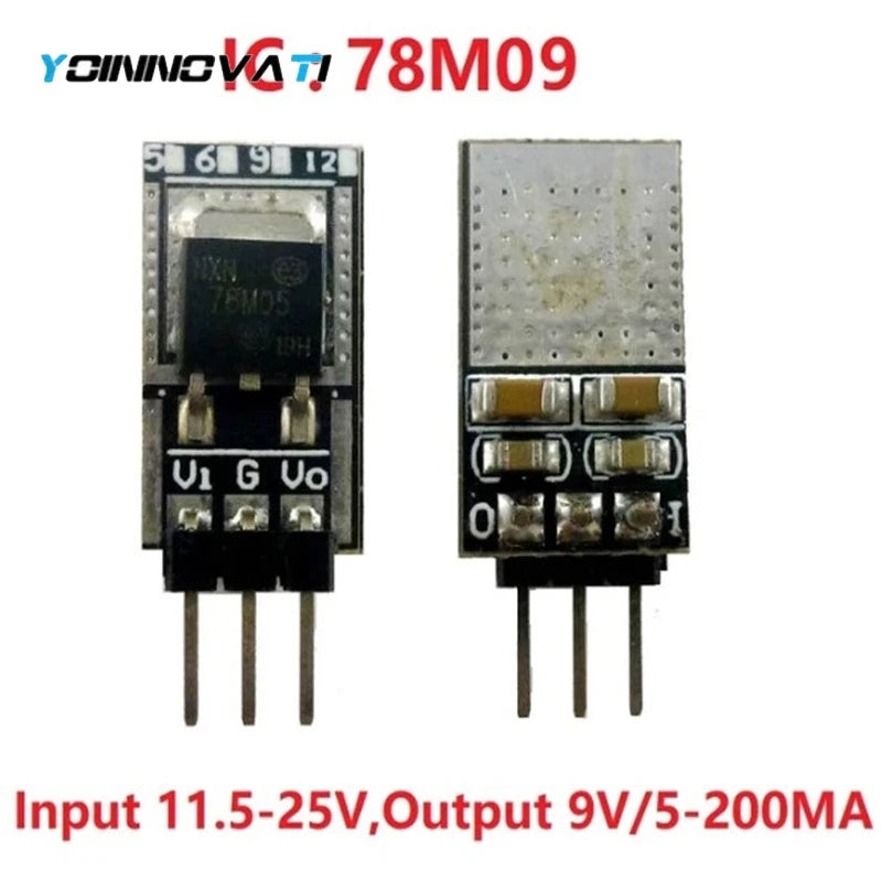 2pcs 78m05 7806 l7809 lm7812 three-terminal positive regulator ldo module 7-30v to 5v 6v 9v 12v