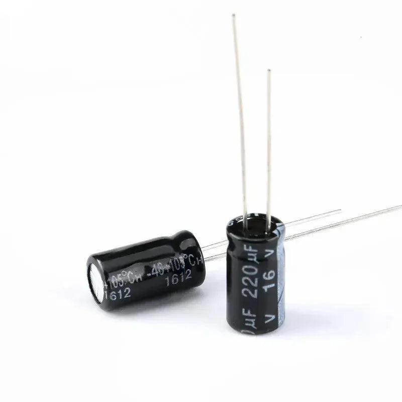 20-1000pcs 50V 35V 25V 16V 10V Electrolytic Capacitor 0.1UF 1UF 4.7UF 10UF 22UF 47UF 100UF 220UF 470UF 1000UF 2200UF 4700UF
