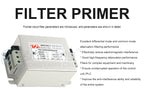 EMI Power Filter Fyln-12N-30A-U Universal 3-Phase Filter 30A 380V AC Power Electromagnetic Inverter Servo Filter