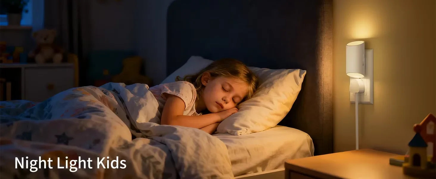 Night Light Motion Sensor With LED Light EU/US Plug Lamps Children'S Night Light Wireless Night Lamp For Bedside Table Bedroom