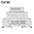 GRV8-01/02 Single Phase Voltage Relay Adjustable Over Under Voltage Protection Relay AC110V 240V DC12V Voltage Regulator
