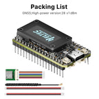 Heltec LoRa32 V4 ESP32-S3 SX1262 LoRaWAN 868MHz 915MHz Development Board with 0.96 Inch OLED, WiFi & BLE Mesh Network for IoT