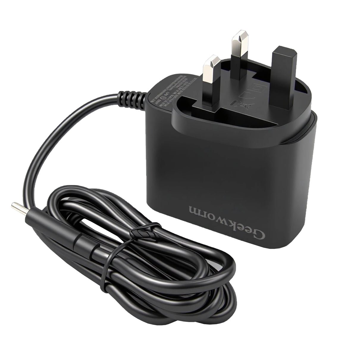 Geekworm Raspberry Pi 5 USB-C Power Adapter, GaN PD 27W Type C Power Supply for Raspberry Pi 5