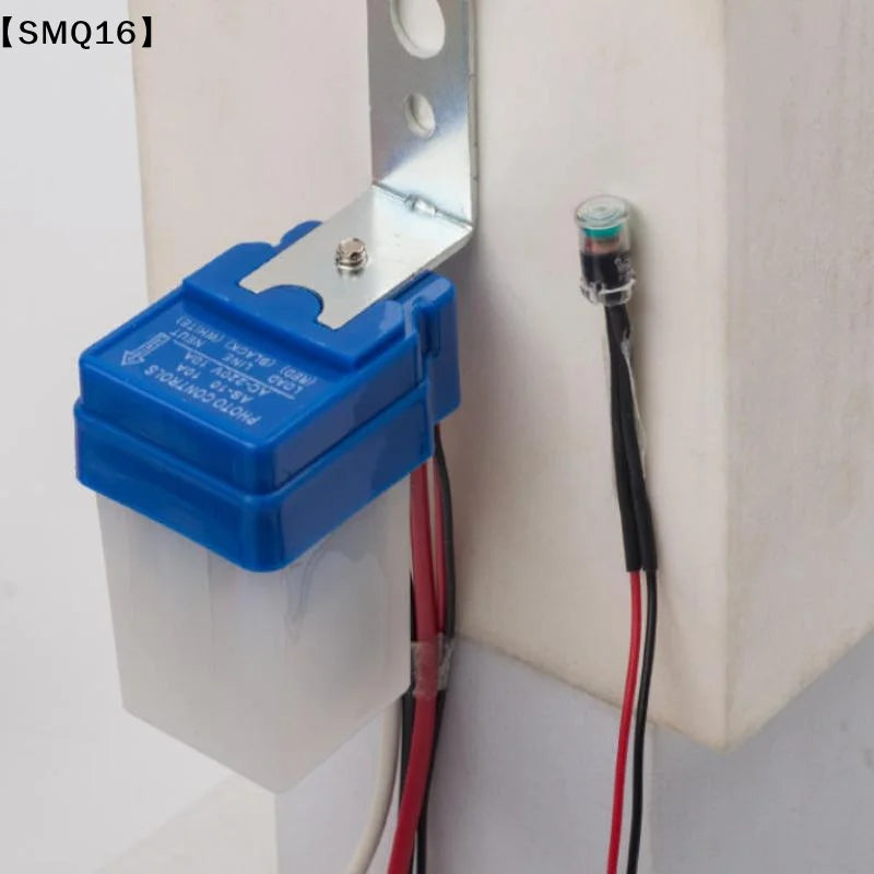 1Pcs Auto On/Off Photocell Street Light Switch Waterproof Photo Control Sensor Switch AC220V 10A Automatic Switch【SMQ】