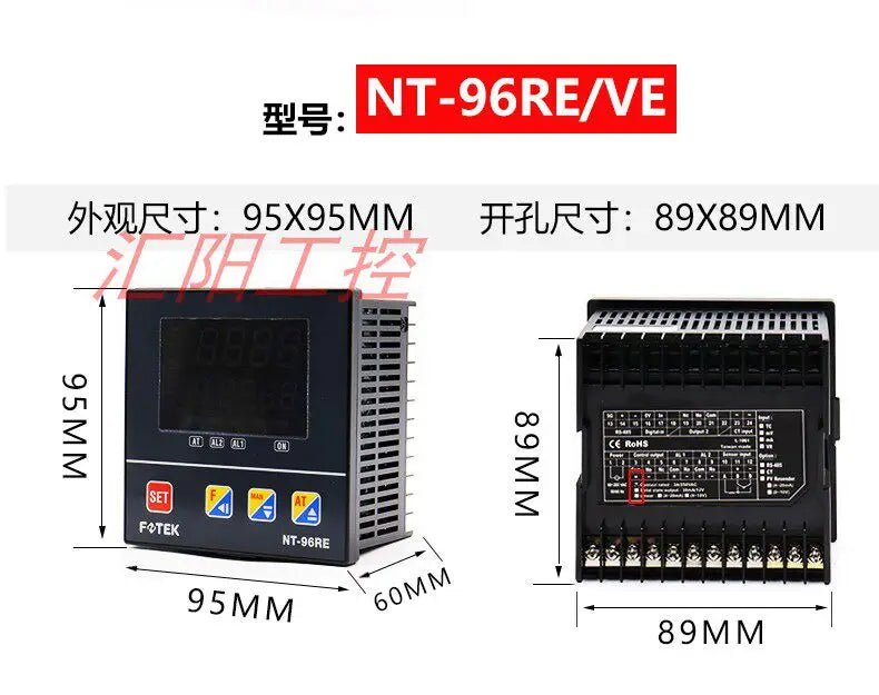 FOTEK NT-20R NT-20V NT-20L NT-96RE NT-96VE NT-96LE NT-48R-RS NT-48V-RS NT-48L-RS NT-21R Temperature Controller