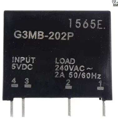 Smart Electronics New Original Solid State Relay G3MB-202P DC-AC PCB SSR In 5VDC,Out 240V  2A