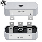 50A 1200V SQL5010 Aluminum Metal Case 3 Phase Diode Bridge Rectifier 50Amp SQL50A Module