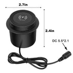 QI 3 in 1 Wireless Charger Built in Type-C USB Ports Desktop Embedded Charging Station for iPhone 13 Xiaomi Airpods Mobile Phone