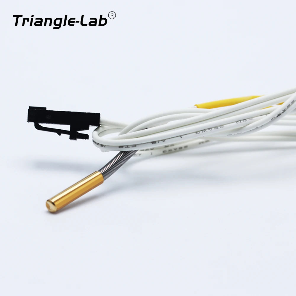 Trianglelab 104NT-4-R025H42G (Same 104GT-2) Thermistor 70CM Custom Plug for Prusa MK3 MK3S Hotend Use Directly