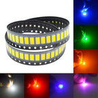 100Pcs 3.3V 2835 5730 3020 Bright Chips SMD LED Red Yellow White Blues RGB Purple Pink Light Emitting Diodes Lighting Atmosphere