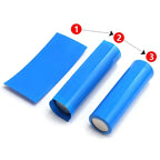 20/100/200pcs 18650 PVC Heat Shrink Tube Pre-Cut Lipo Battery Wrap Protective Sleeve Casing Precut Insulated Film Cover