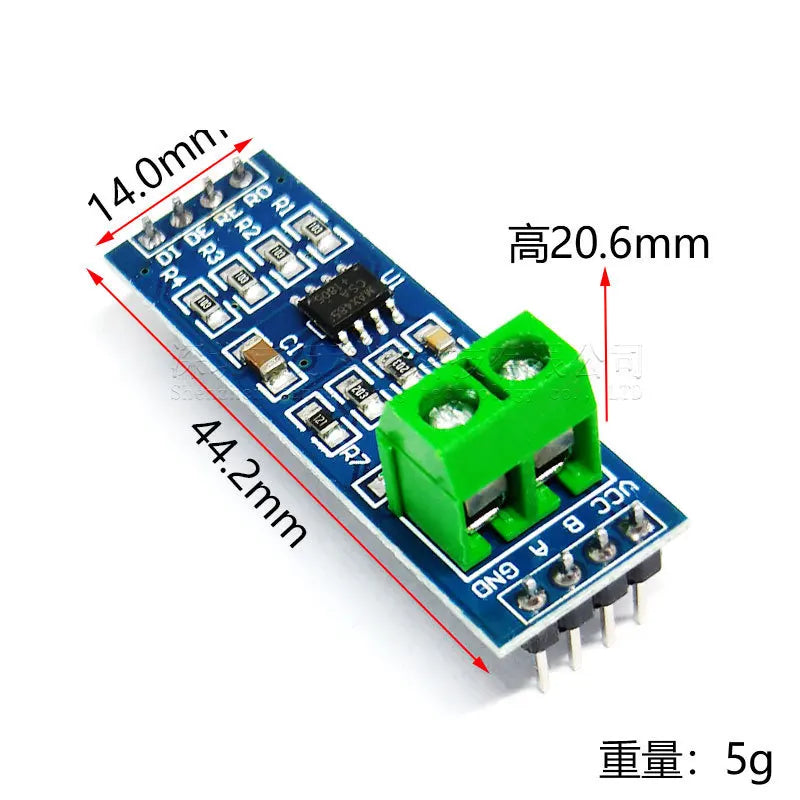 100PCS Max485 Module Rs485 Module Ttl to Rs-485 Module Mcu Development Accessories