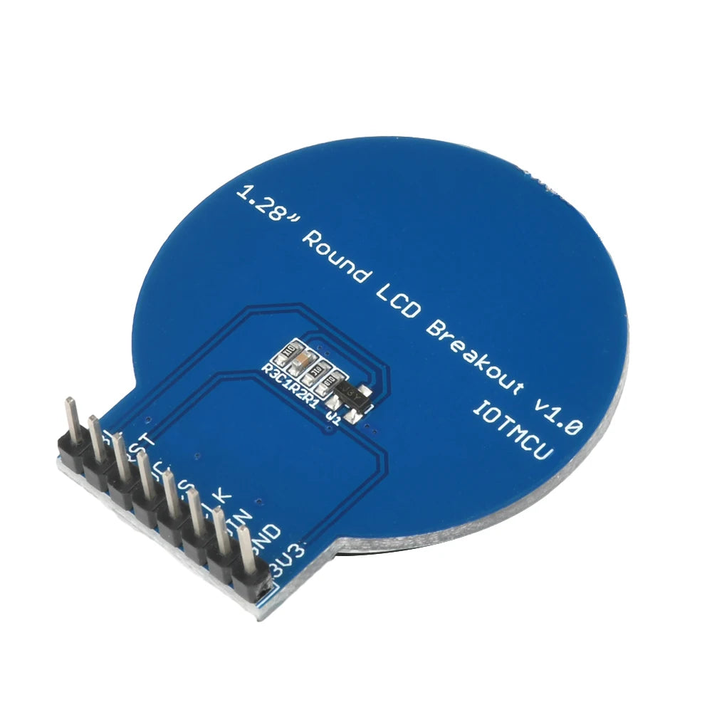 ESP8266 Development Board NodeMCU Expansion Board 1.28-Inch GC9A01 240x240 Circular LCD Display Screen Micro USB Interface